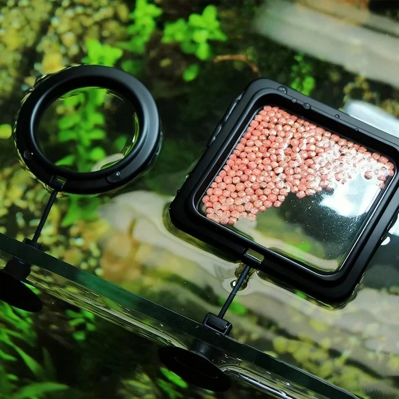 Aquarium Fertilizer - 1/3 adet Akvaryum Balık Besleme Halkası