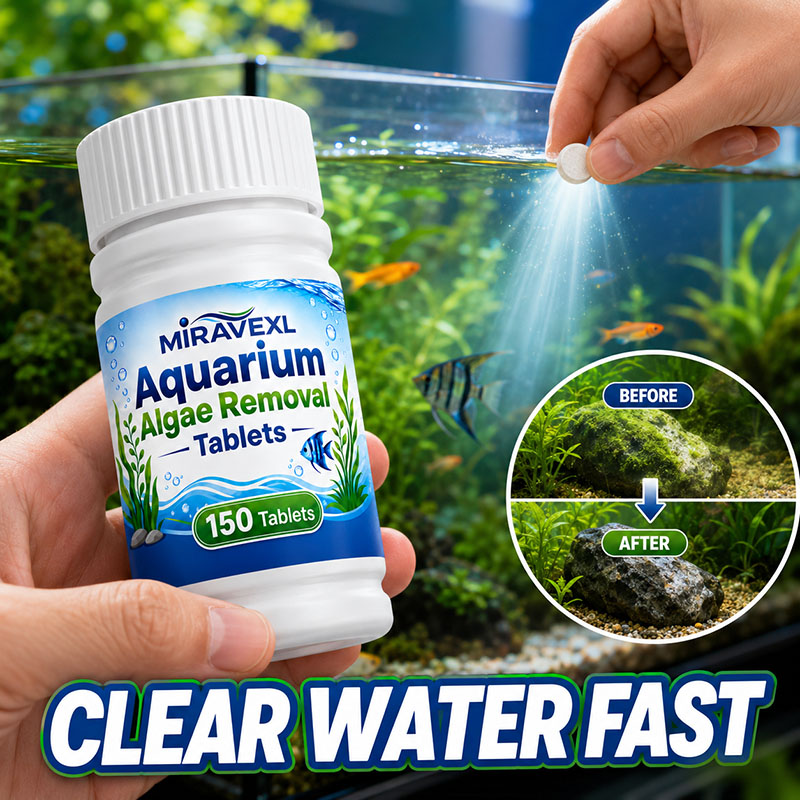 Aquarium Fertilizer - MIRAVEXL 150 Akvaryum Yosun Giderici Tabletler,