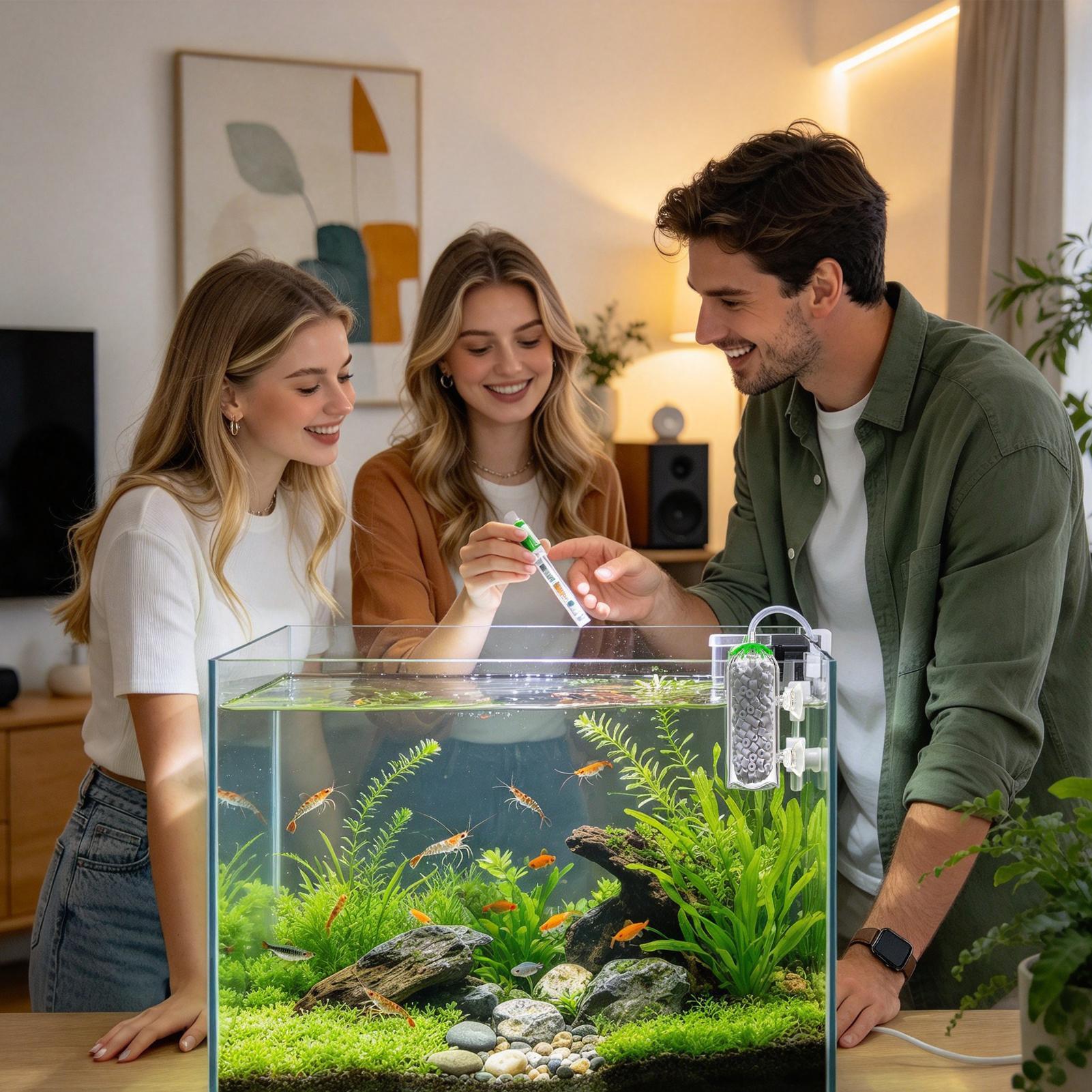 Aquarium Planted Tank Filter - Balık Tankı Hava Pompası Difüzörü, Su