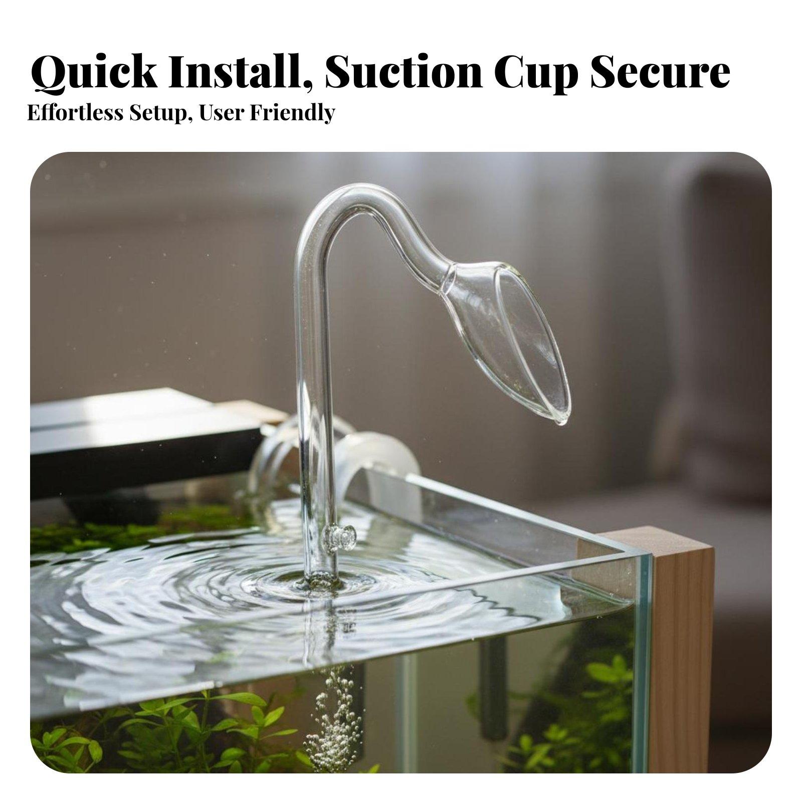 Cam Lily Borusu Akvaryum Yüzey - Aquarium Planted Tank Filter incelemesi ve fiyatı