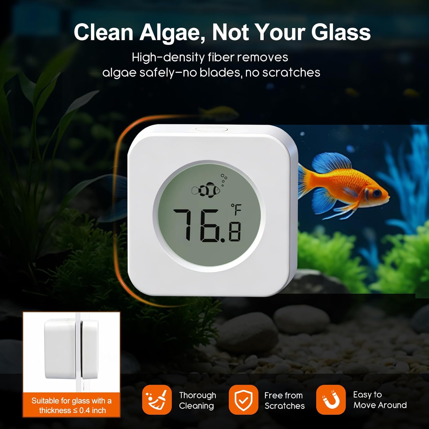Termometreli, 2'si 1 Arada Akv - Planted Aquarium Cleaning incelemesi ve fiyatı