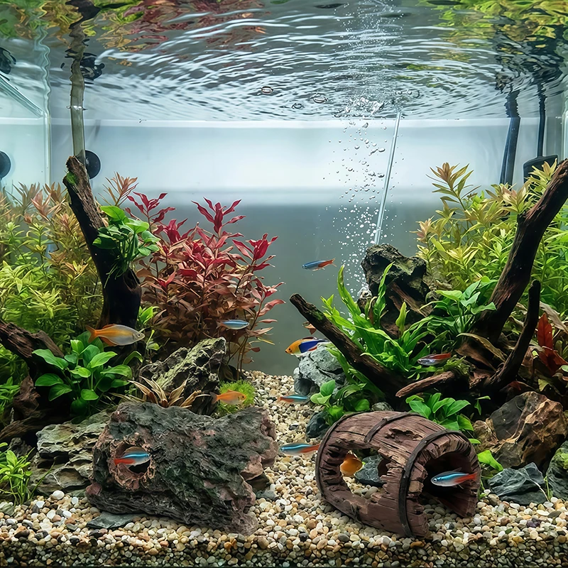 3 Adet Akvaryum Reçine Dekoras - Aquarium Plant Substrate incelemesi ve fiyatı